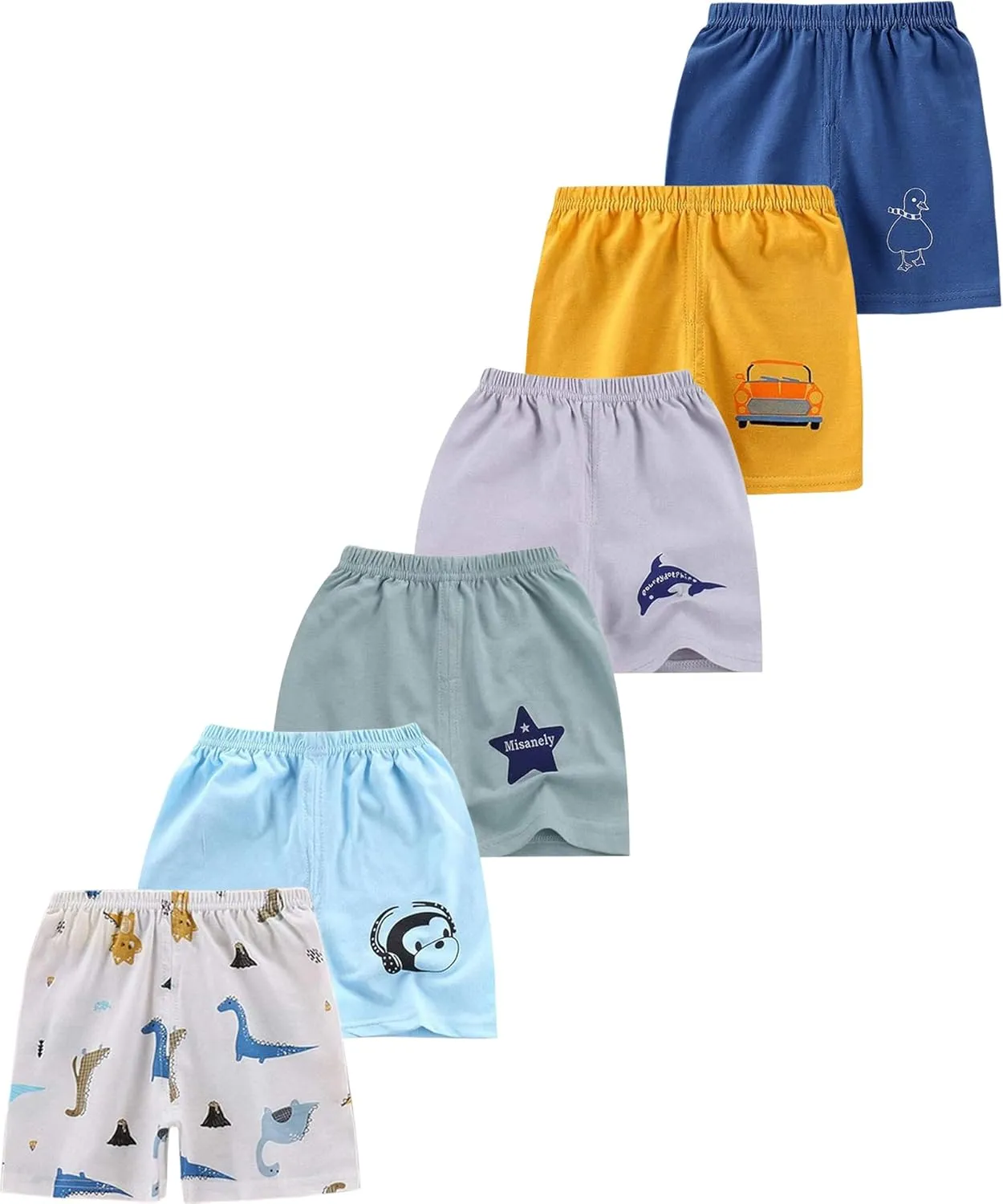 Baby Boy Shorts Cotton Toddler boy Shorts Little Kids Dinosaur Summer Clothes