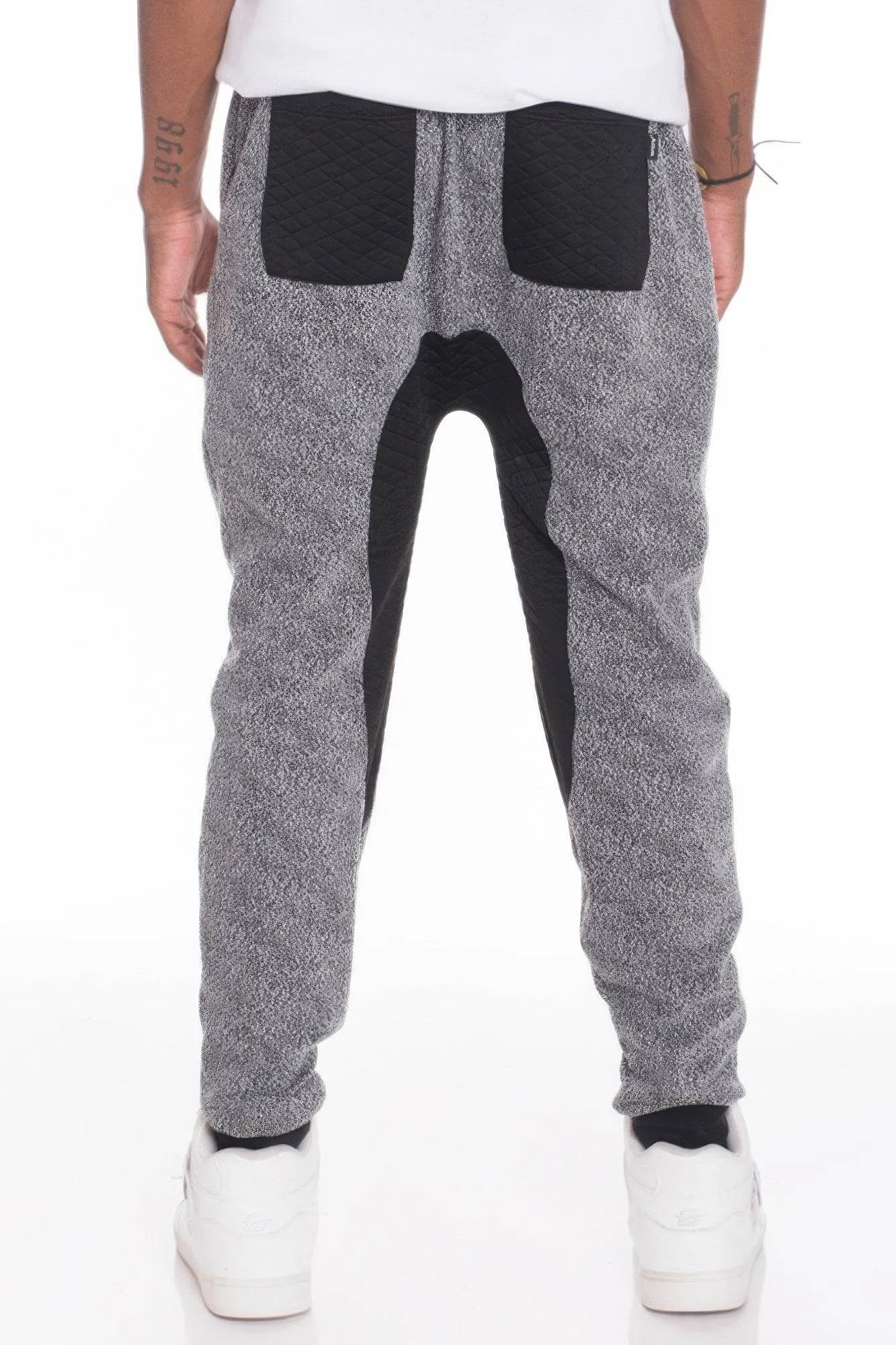 Casual Marbled Sweat Pant Jogger
