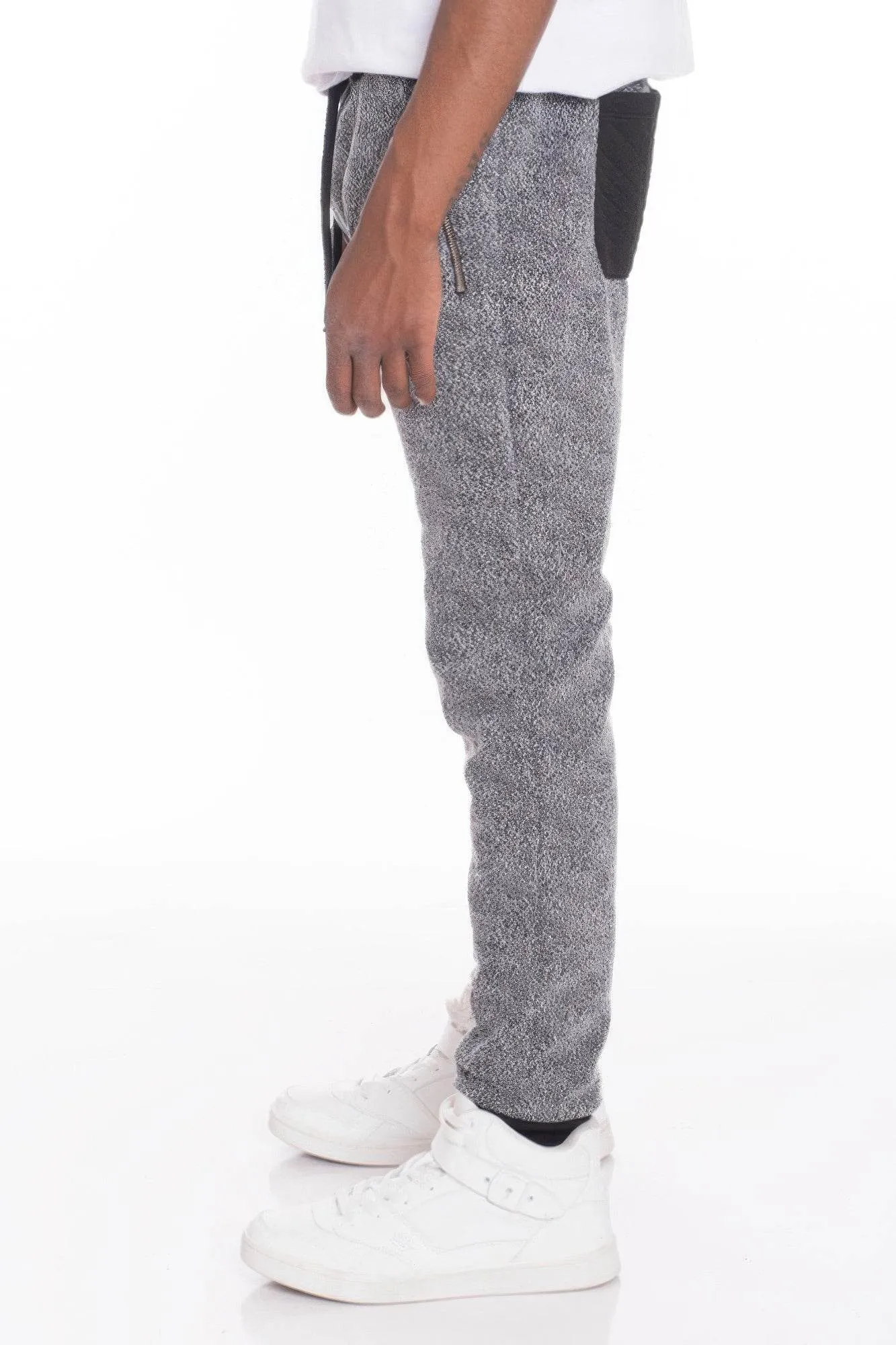 Casual Marbled Sweat Pant Jogger