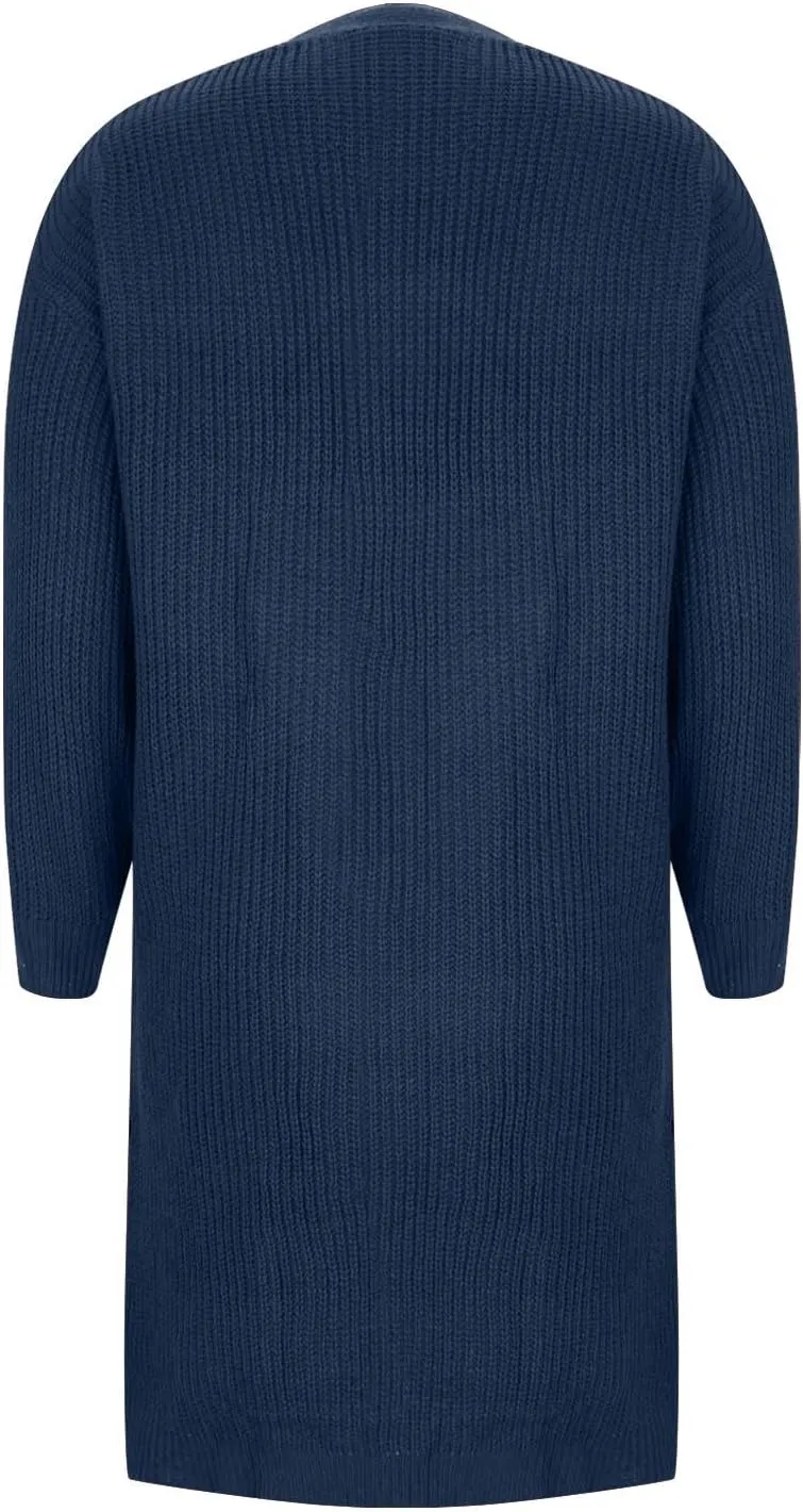 Fall Clothes for Women 2025 Oversized Open Front Cardigan Sweaters Casual Loose Knit Long Sleeves Outwear