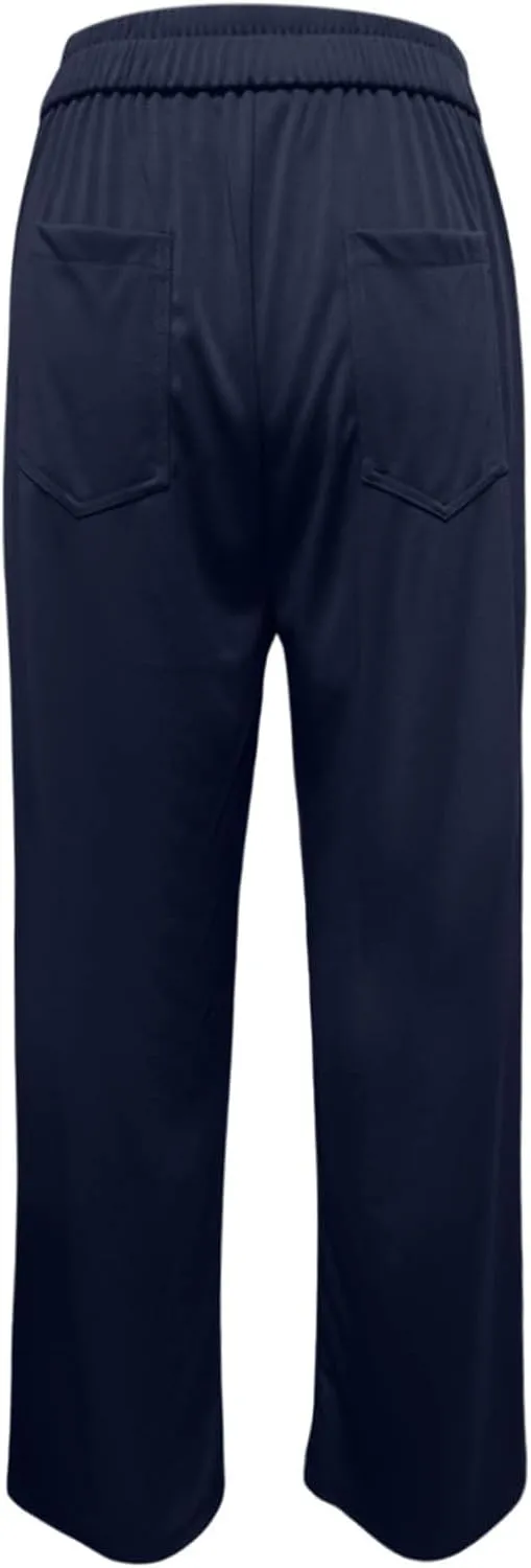 Flexipants - Women's Casual High Waist Stretch Pants, Flexi Pants for Women, Straight Leg Flexi Trousers