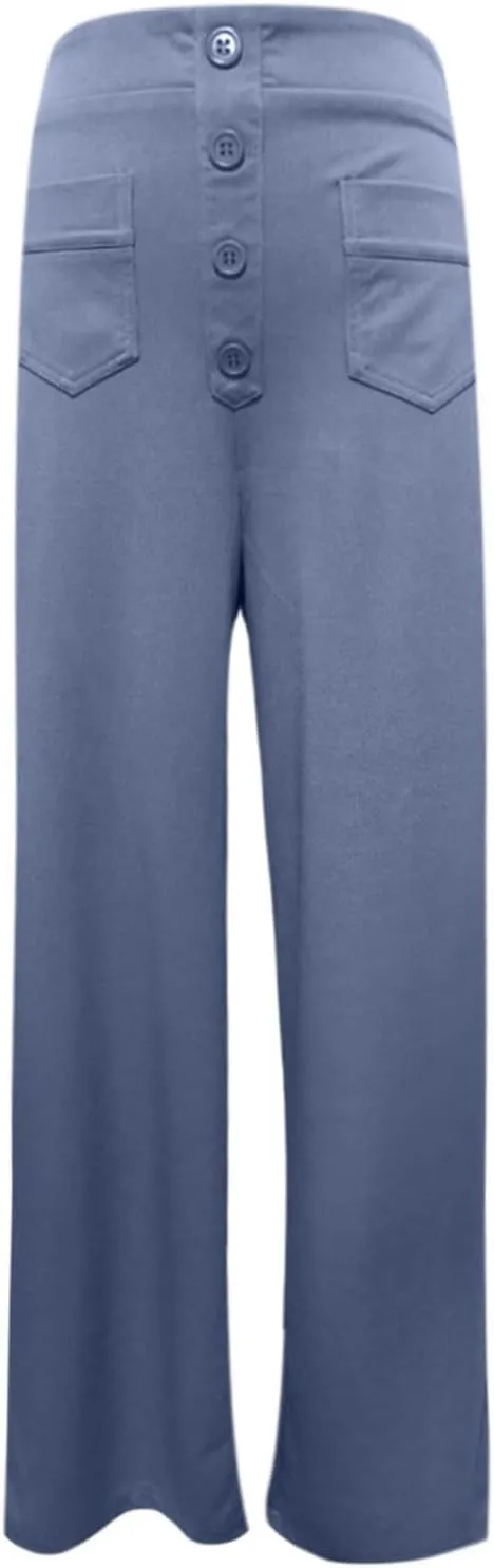 Flexipants - Women's Casual High Waist Stretch Pants, Flexi Pants for Women, Straight Leg Flexi Trousers