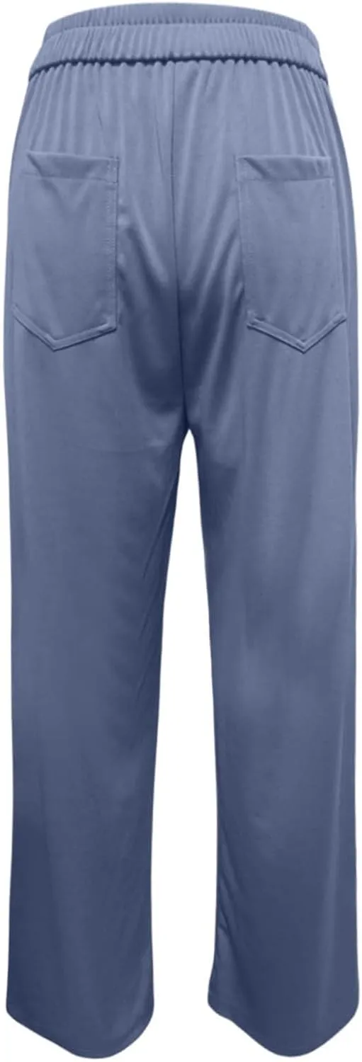 Flexipants - Women's Casual High Waist Stretch Pants, Flexi Pants for Women, Straight Leg Flexi Trousers