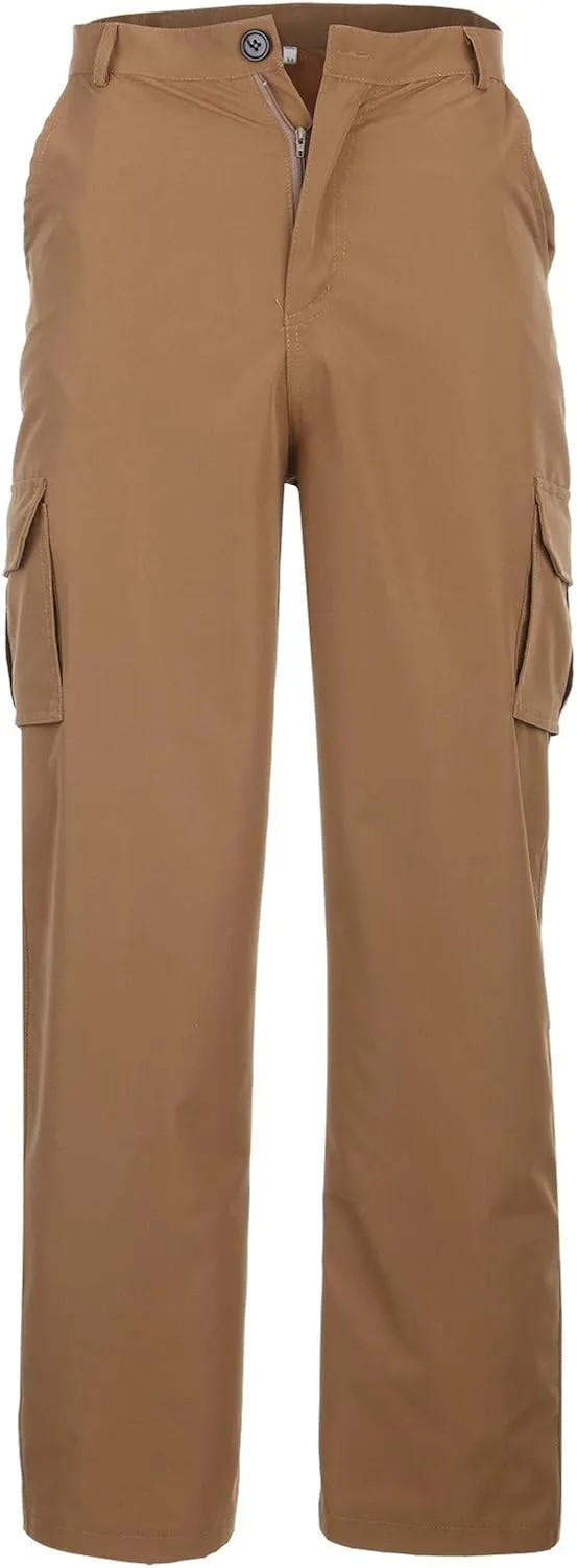 Joggers for Men Work Running Mens Casual Hip Hop Pants Solid Color Track Cuff Workout Pants with Casual Fleece