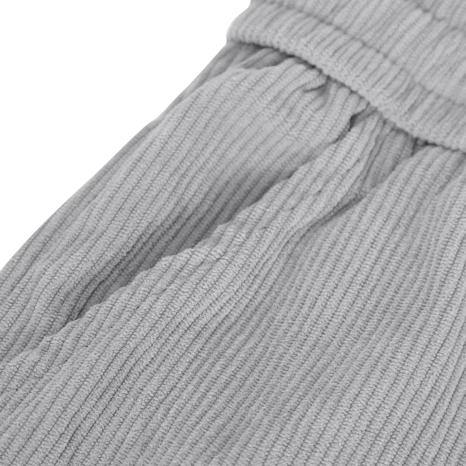 Mens Casual Cargo Pants Stylish Drawstring Athletic Joggers Pant Casual Elastic Waist Plain Cinch Bottom Sweatpants