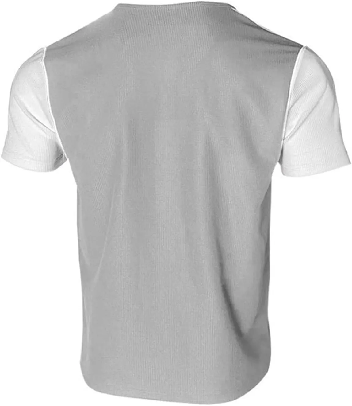 Men's Color Block Waffle Knit Henley Shirt Short Sleeve Button Down Round Neck Vacation Wear Breathable Holiday Stylish Top