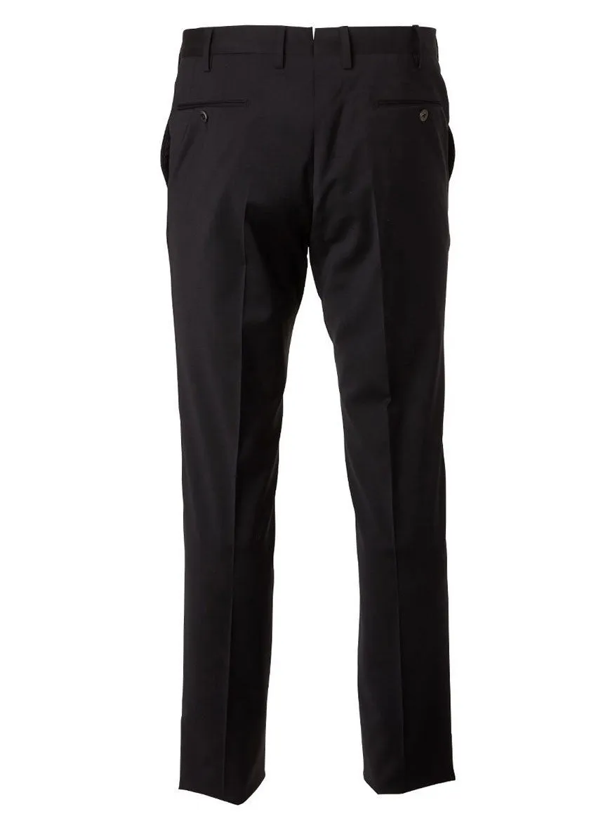 PT01 Travel Wool Performance Trousers in Black